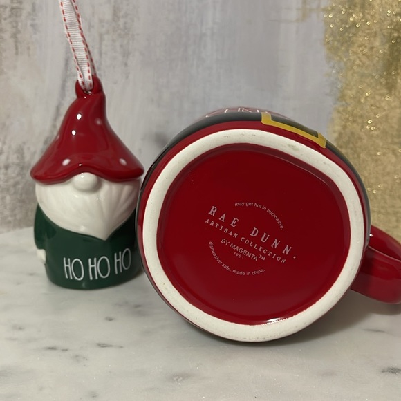 RAE DUNN Merry Christmas ๐ buckle mug + gnome ornament ๐๐โ๏ธ๐๐
- Picture 2 of 5